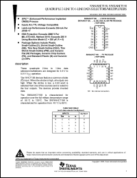 Click here to download SN54AHCT158J Datasheet