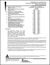 Click here to download SN54AHCT16374WD Datasheet