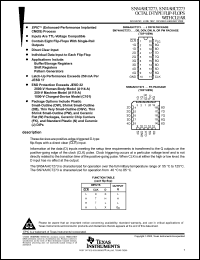 Click here to download SN54AHCT273J Datasheet