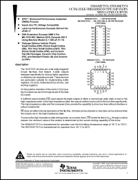 Click here to download SN54AHCT574J Datasheet