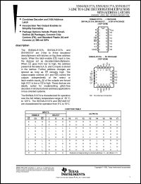 Click here to download SN54ALS137AFK Datasheet