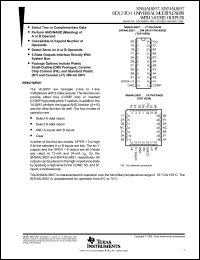 Click here to download SN54ALS857JT Datasheet