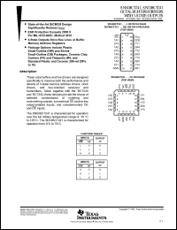 Click here to download SN54BCT241W Datasheet