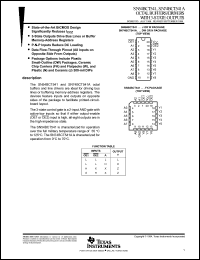 Click here to download SN54BCT541W Datasheet