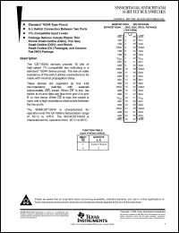 Click here to download SN54CBT16244WD Datasheet