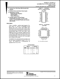 Click here to download SN54F175FK Datasheet