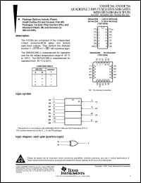 Click here to download SN54HC266 Datasheet