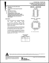 Click here to download SN54HC7001W Datasheet