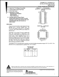 Click here to download SN54HCT273 Datasheet