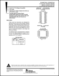 Click here to download SN54HCT645FK Datasheet