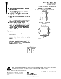 Click here to download SN54LV04 Datasheet