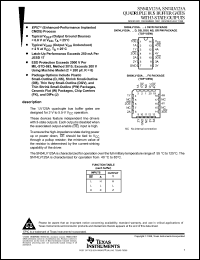 Click here to download SN54LV125 Datasheet