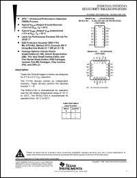 Click here to download SN54LV14 Datasheet