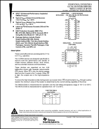 Click here to download SN54LV240AFK Datasheet