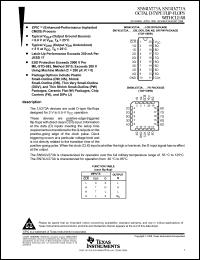 Click here to download SN54LV273AFK Datasheet
