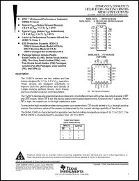 Click here to download SN54LV367AFK Datasheet