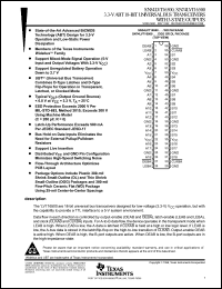 Click here to download SN54LVT16500 Datasheet