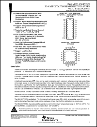 Click here to download SN54LVT573 Datasheet