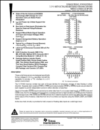 Click here to download SN54LVTH543 Datasheet