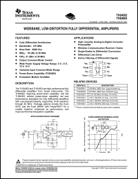 Click here to download THS4502CD Datasheet