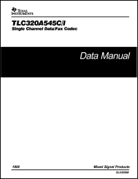 Click here to download TLC320A545C-I Datasheet