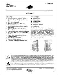 Click here to download TLV320AIC1106PW Datasheet