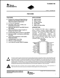 Click here to download TLV320AIC1106 Datasheet