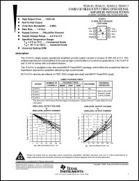 Click here to download TLV4111CP Datasheet