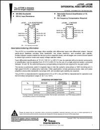 Click here to download UA733CNSR Datasheet