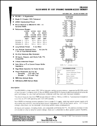Click here to download SMJ4464-20 Datasheet