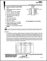 Click here to download TCM5087 Datasheet