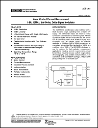 Click here to download ADS1203 Datasheet