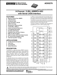 Click here to download ADS5270IPFPT Datasheet