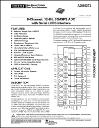 Click here to download ADS5272IPFP Datasheet