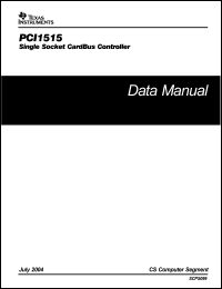 Click here to download PCI1515 Datasheet
