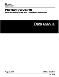 Click here to download PCI1620 Datasheet