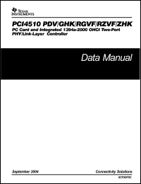 Click here to download PCI4510 Datasheet
