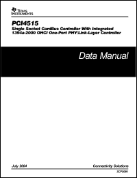 Click here to download PCI4515 Datasheet