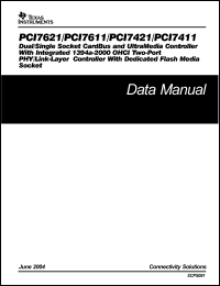 Click here to download PCI7621 Datasheet