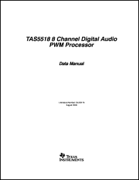 Click here to download TAS5518PAG Datasheet