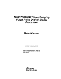 Click here to download TMS320DM642GNZ600 Datasheet
