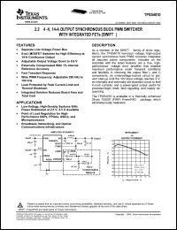 Click here to download TPS54010PWP Datasheet