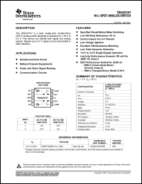 Click here to download TS5A23157DGSR Datasheet