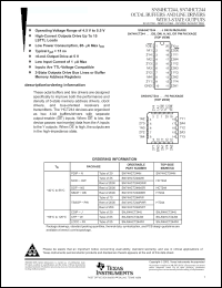 Click here to download SN74HCT244PW Datasheet