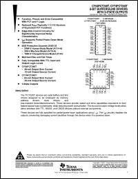 Click here to download CY54FCT244ATW Datasheet