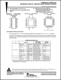 Click here to download SN74AHC157DE4 Datasheet