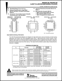 Click here to download SN74AHC138NSR Datasheet