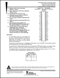 Click here to download 74AHC16244DGVRE4 Datasheet