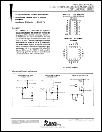 Click here to download SN54LS137W Datasheet