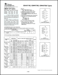 Click here to download CD4072BM Datasheet